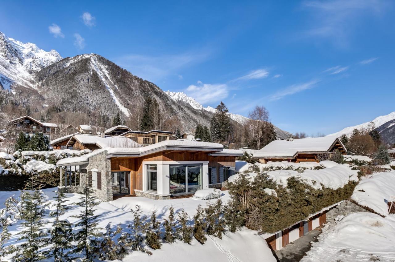 Chalet Safari. Face Au Mont-Blanc. Villa Chamonix Exterior photo